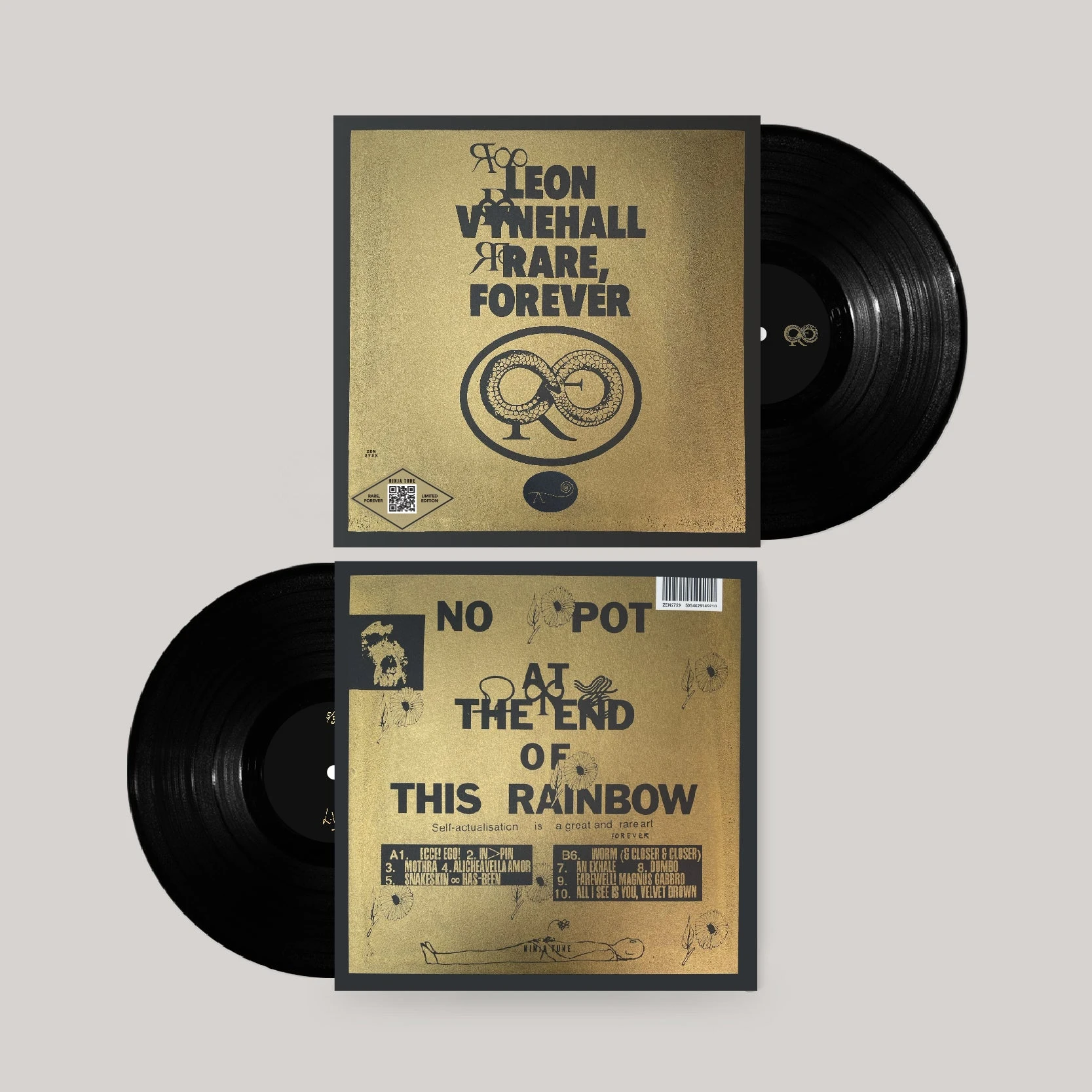 Limited Edition Rare, Forever Screen Printed, Signed Test Pressing