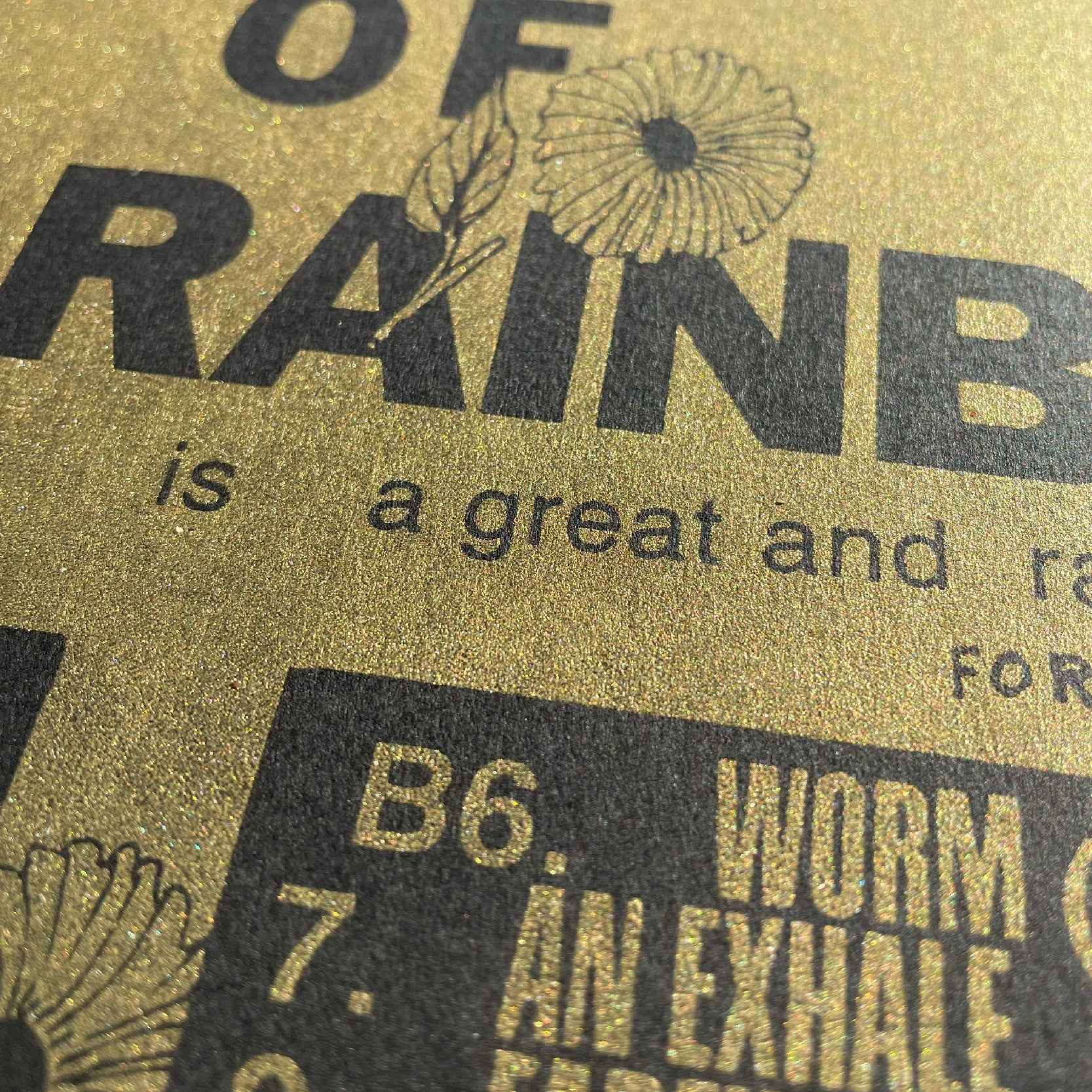 Limited Edition Rare, Forever Screen Printed, Signed Test Pressing